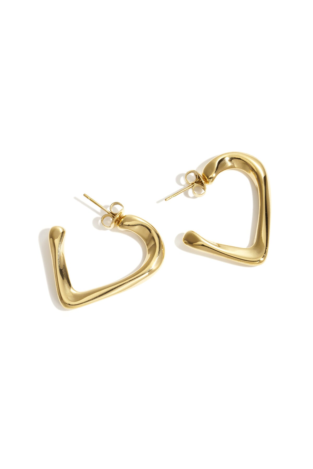 Simple Heart Hoop-oorbellen - Tijdloze elegantie