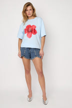 T-shirt Met Tropische Bloemen