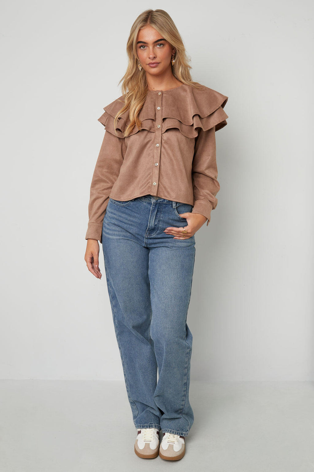Elegante Blouse met Ruches