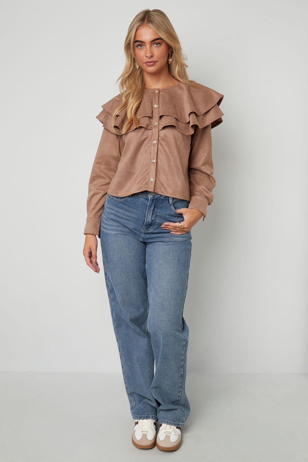 Elegante Blouse met Ruches