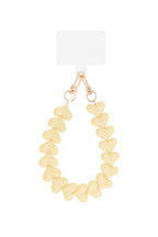 Acryl Hart Telefoonketting