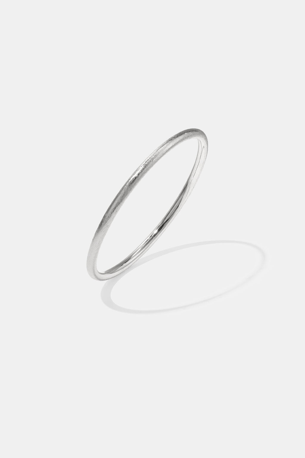 Bangle Met Brushed Effect - 4 Mm