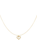 Ketting Strass Hartje