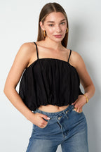 Mouwloze Top Solide Kleur