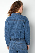 Stijlvolle Blauwe Denim Jasje