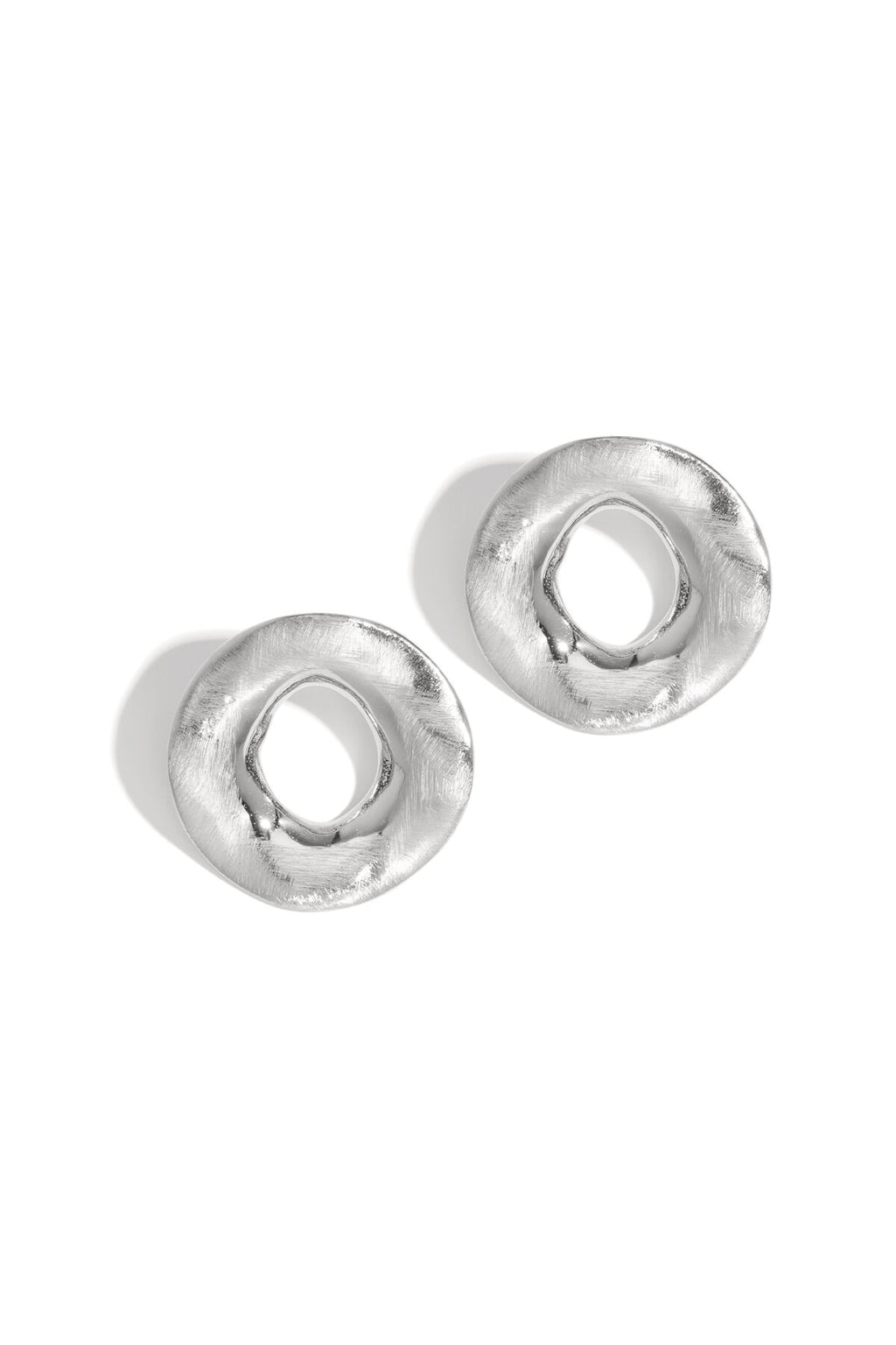 Ronde Statement Oorbellen Aura