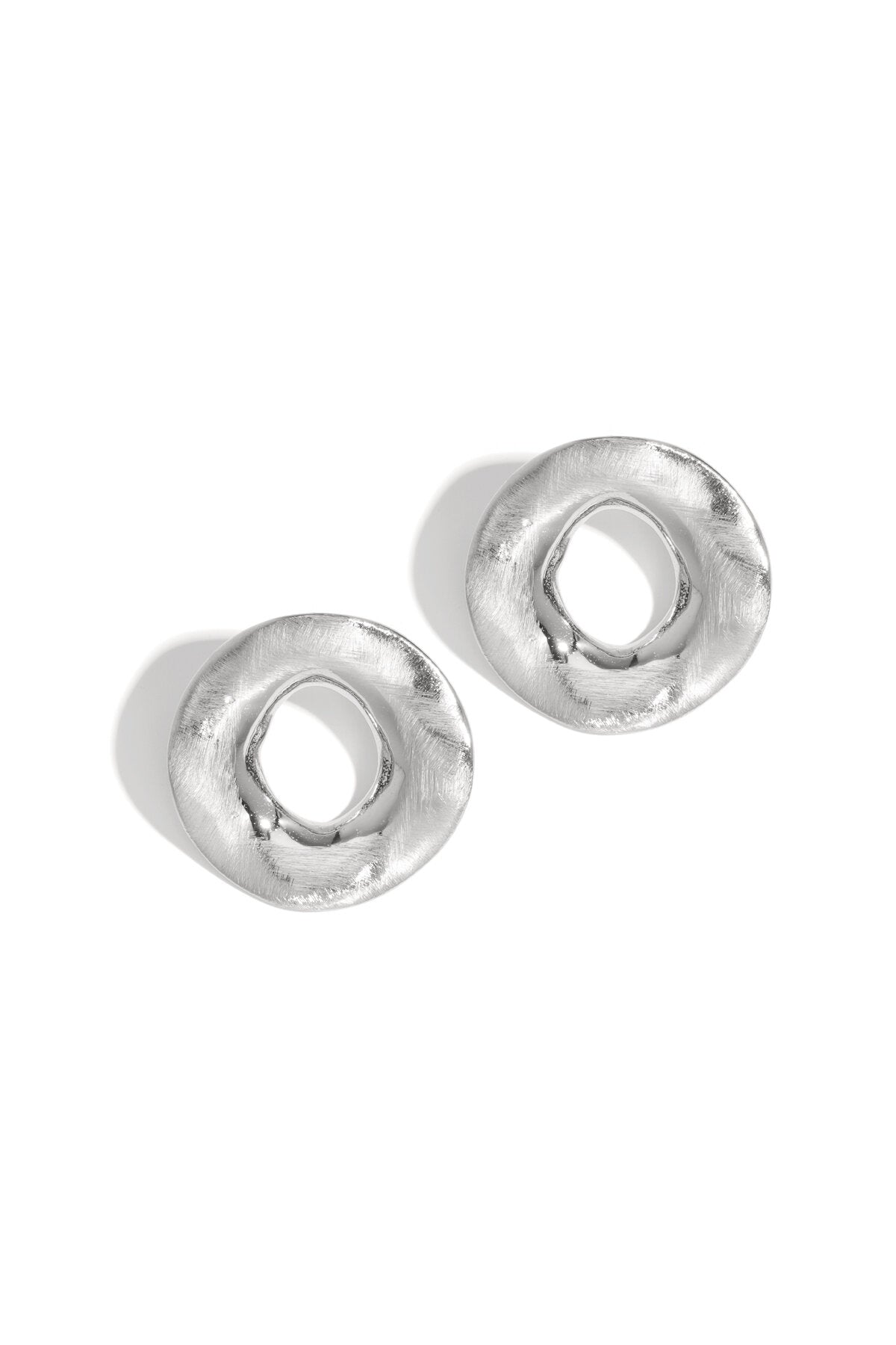 Ronde Statement Oorbellen Aura