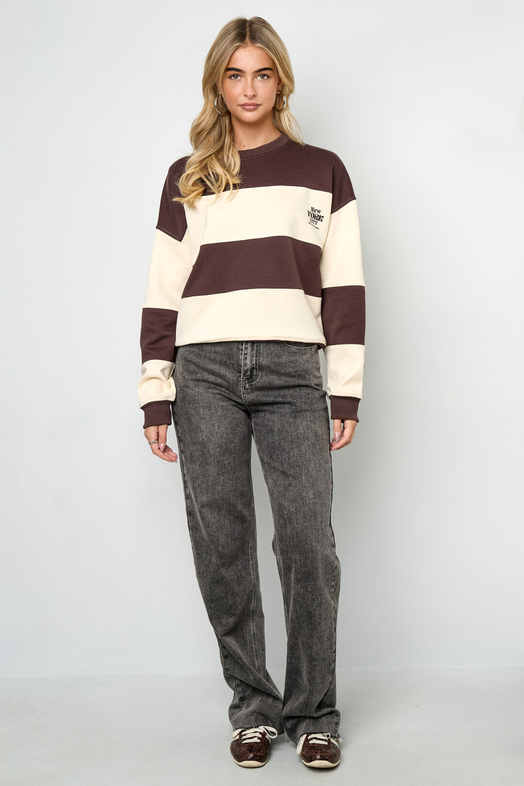 All Fit Gebreide Lange Mouw Top