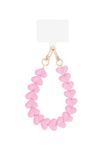 Acryl Hart Telefoonketting