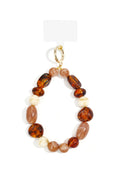 Amberkleurige Acryl-Telefoonketting Voor Stijlvol Dagelijks Gebruik