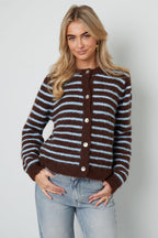 Gezellige Herfst/Winter Gebreide Cardigan