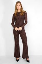 Elegante Stippen Broek