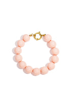 Armband Met Grote Kralen En Sluiting Aan De Voorkant