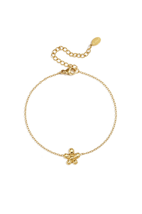 Armband Met Minimalistisch Bloemetje