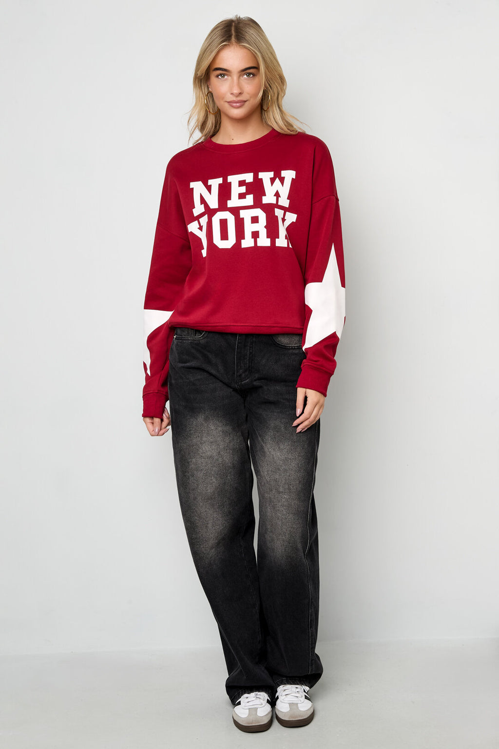 All Fit Gebreide Lange Mouwen Top