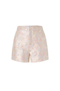 Geweven Shorts Elegante Bloemenprint