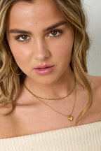 Gelaagde Ketting Met Hart Charm