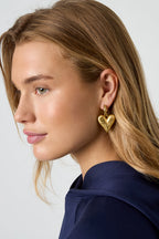 Elegante Oorbellen Met Hartje