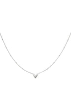 Roestvrijstalen V-Halsketting Goud Kleur Stainless Steel