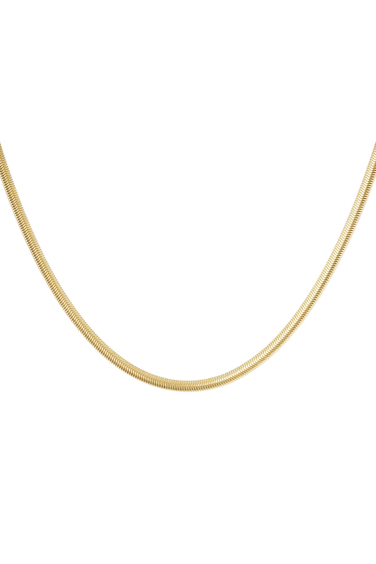 Ketting Plat Met Print