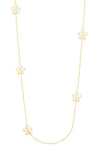 Lange Ketting Met Bloemen Bedels
