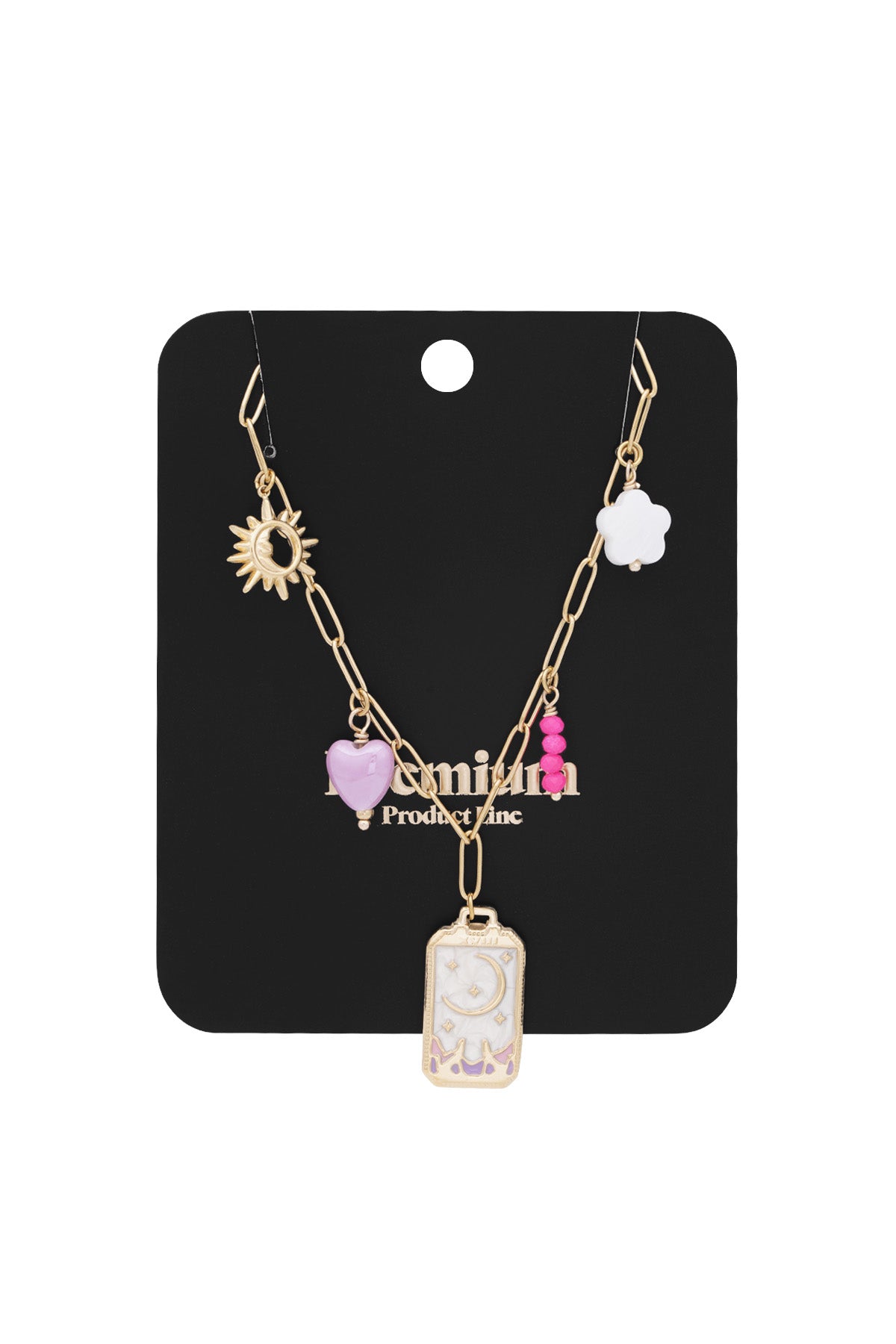 Bedelketting Tiny Moon