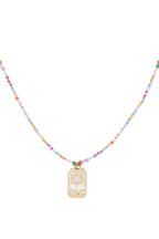 Kleurrijke Sunshine Ketting - Multi