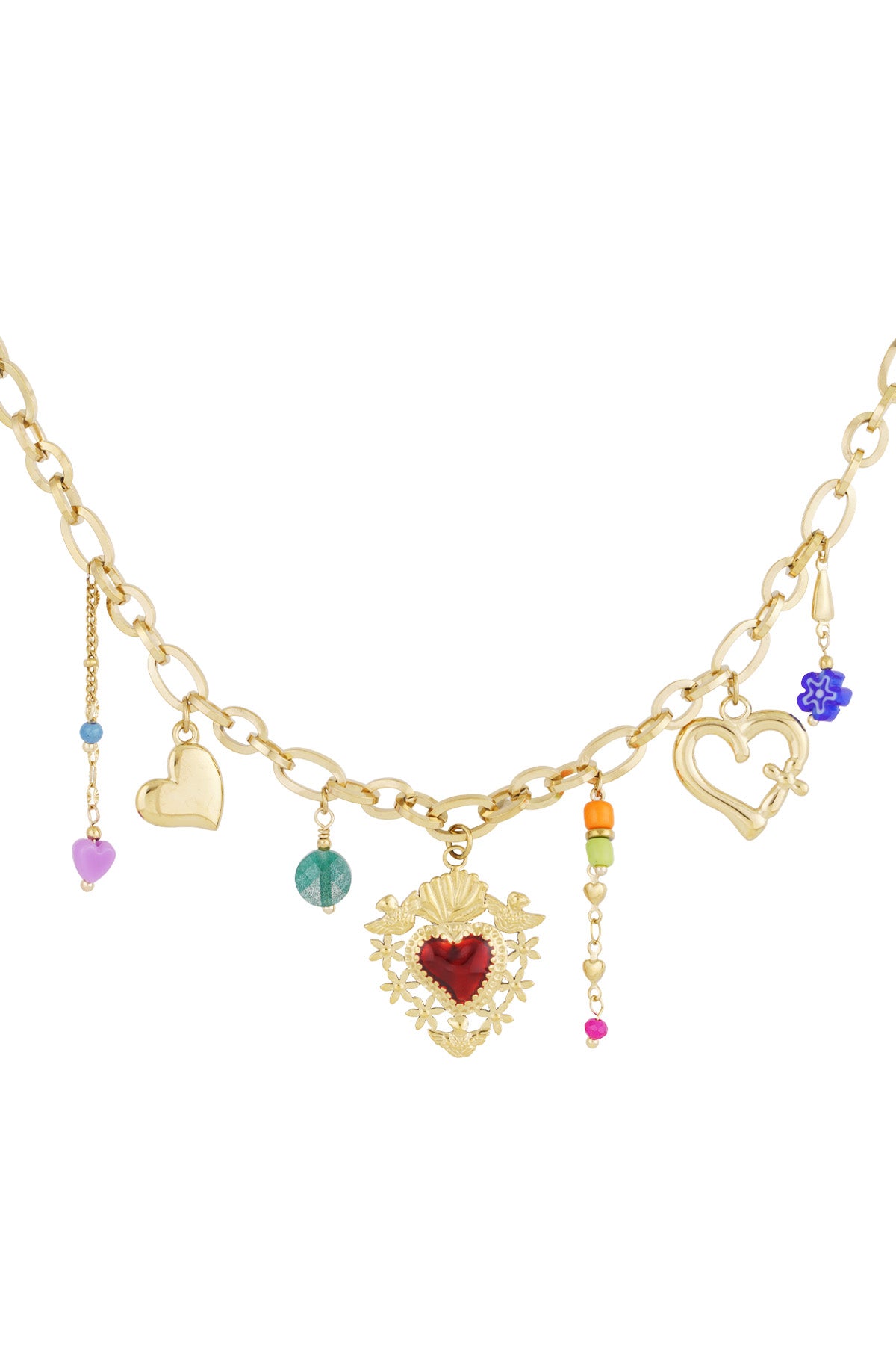 Bedelketting Milagros Hart