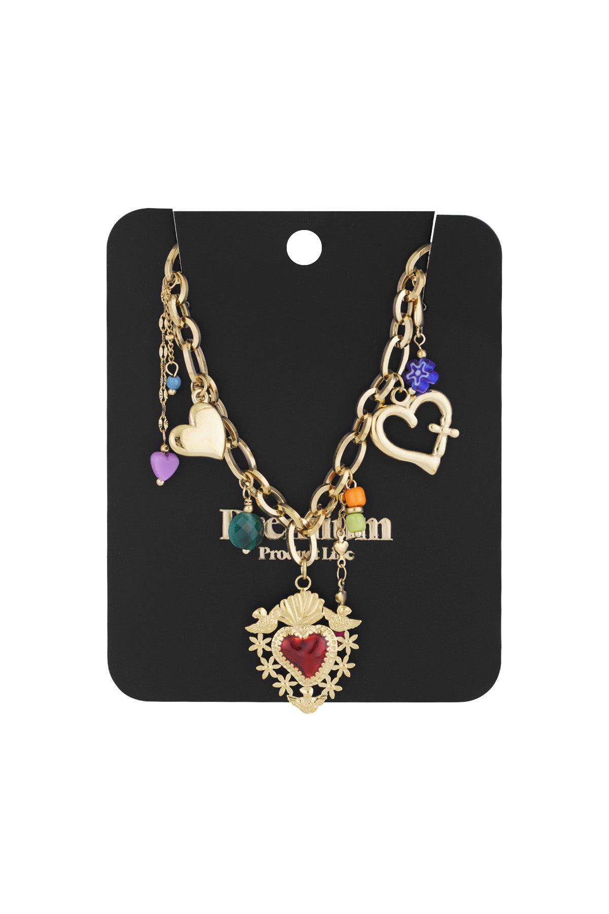Bedelketting Milagros Hart