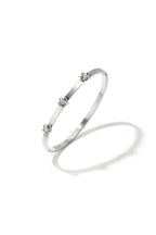 Bangle Met Bloemdetail En Rhinestone