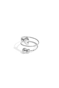Elegante Minimale Hart Ring