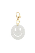 Chique Acryl Legelegering Glimlachend Gezicht Sleutelhanger