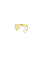 Heart Trio Ring