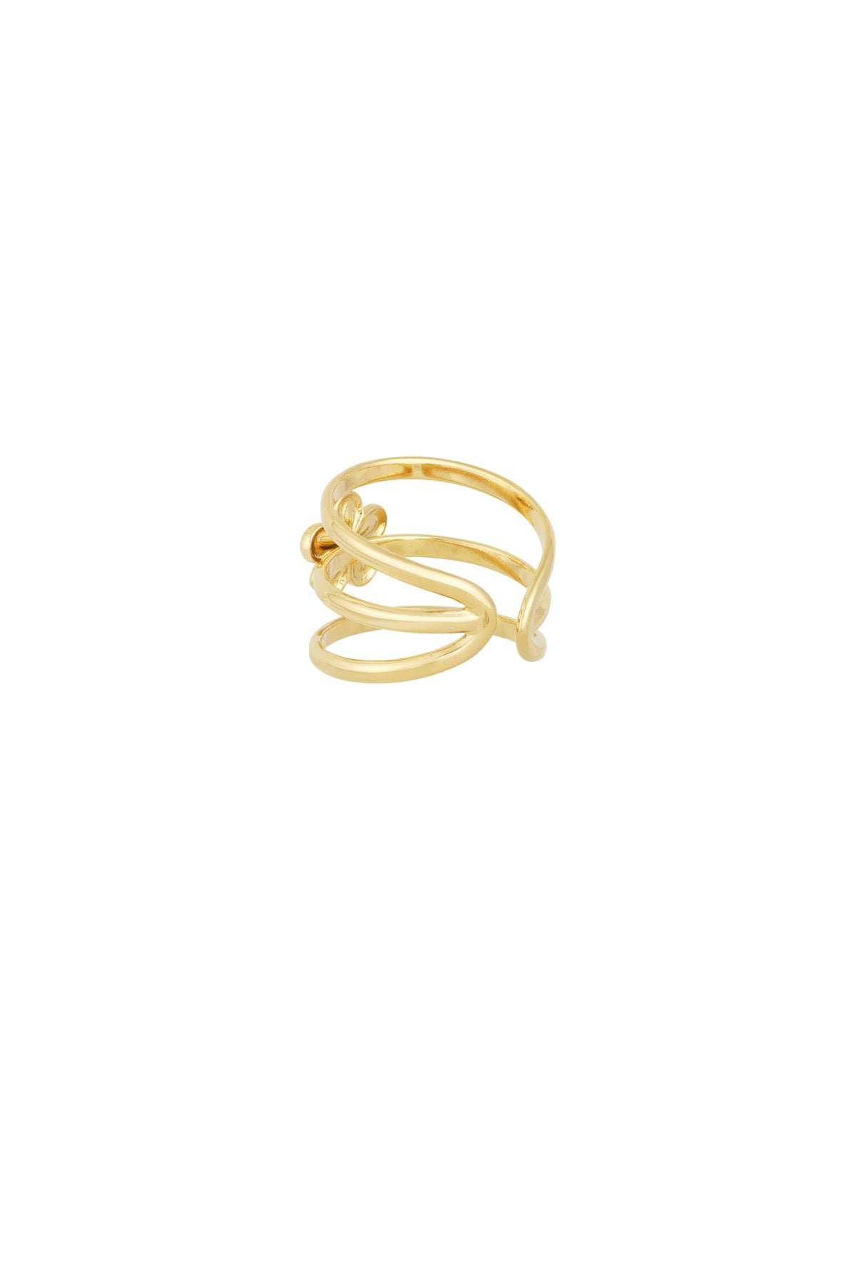 Flower Stack Ring