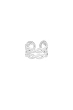 Layered Swirl Ring
