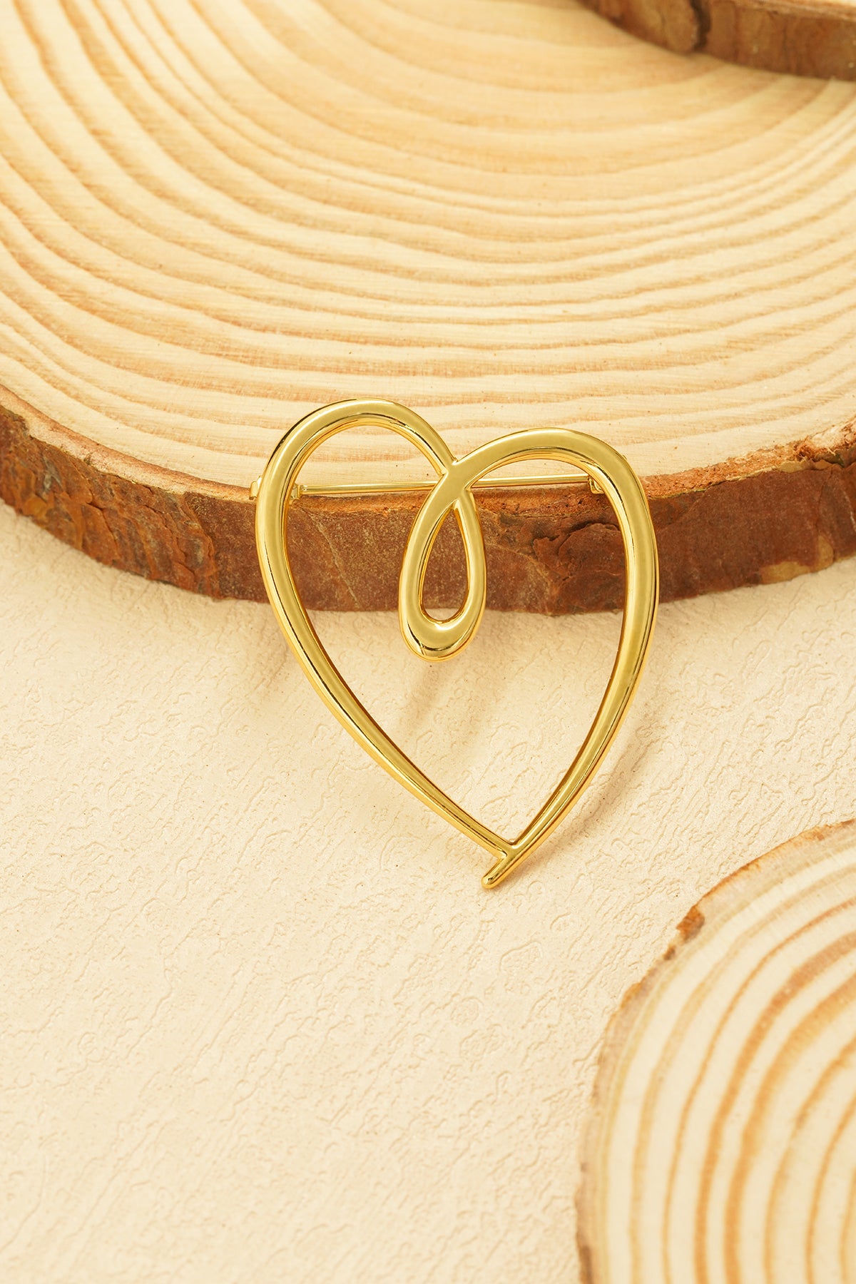 Broche Crazy Heart