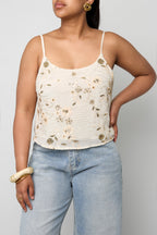 Elegante Sequin Top