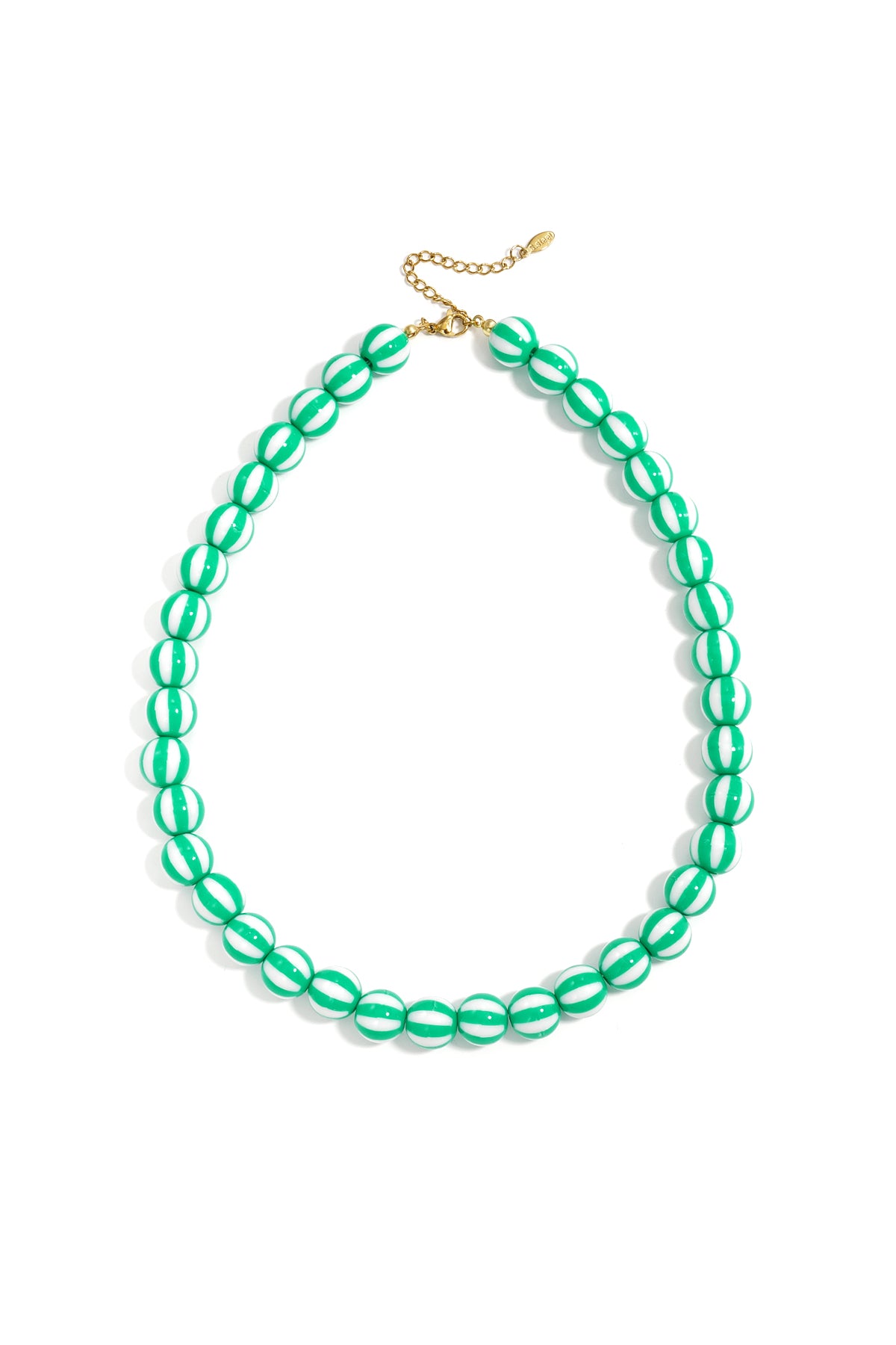 Kralenketting Met Gestreepte Kralen