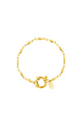 Armband Ovale Ketting Goud