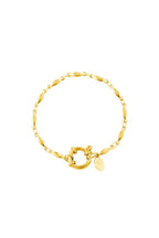 Armband Ovale Ketting Goud