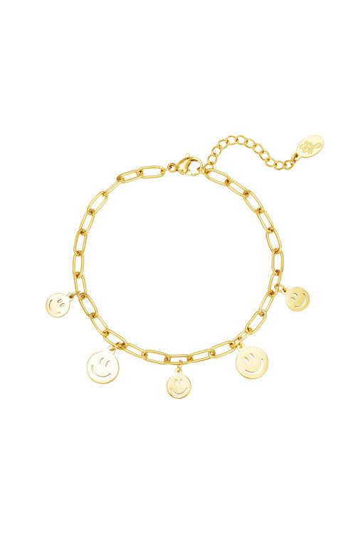 Armband Meerdere Smileys 