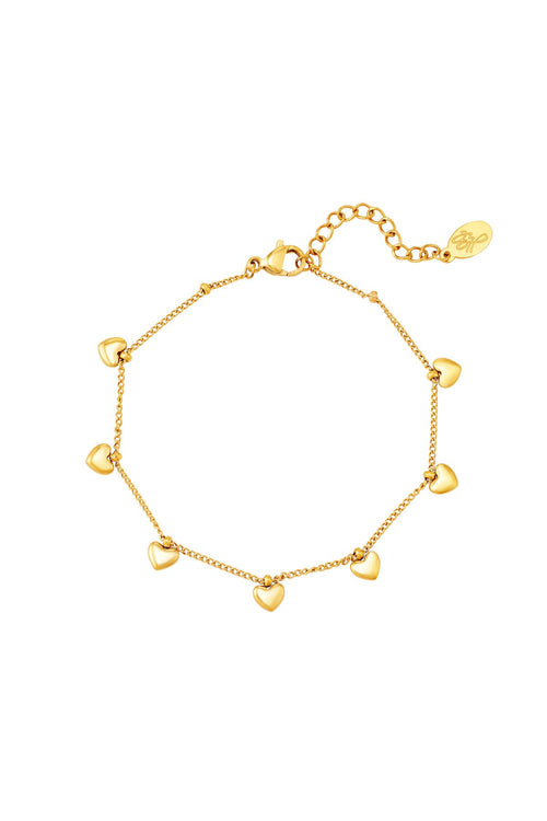 Armband Met Hartbedels 