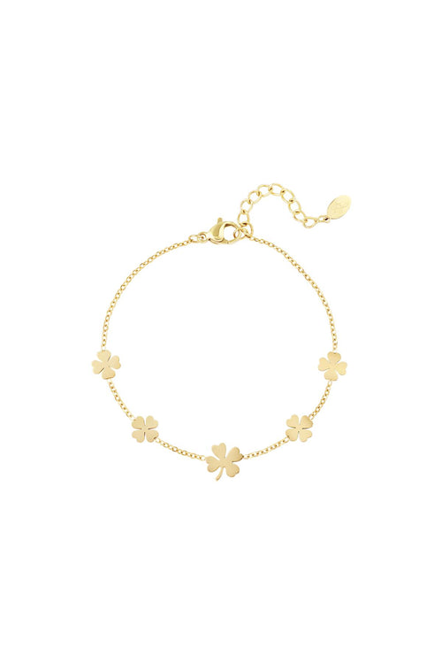 Armband 5 Klavertjes 