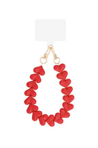 Acryl Hart Telefoonketting