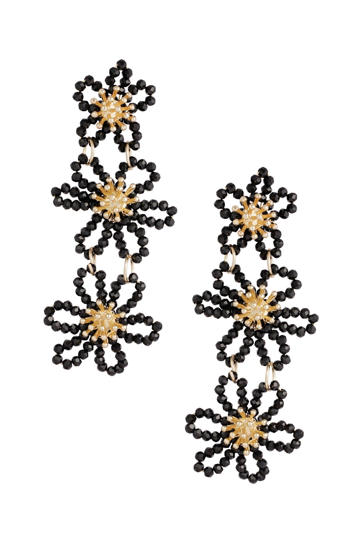 Flower Party Statement Oorbellen