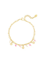 Armband Met Muntjes En Kralen