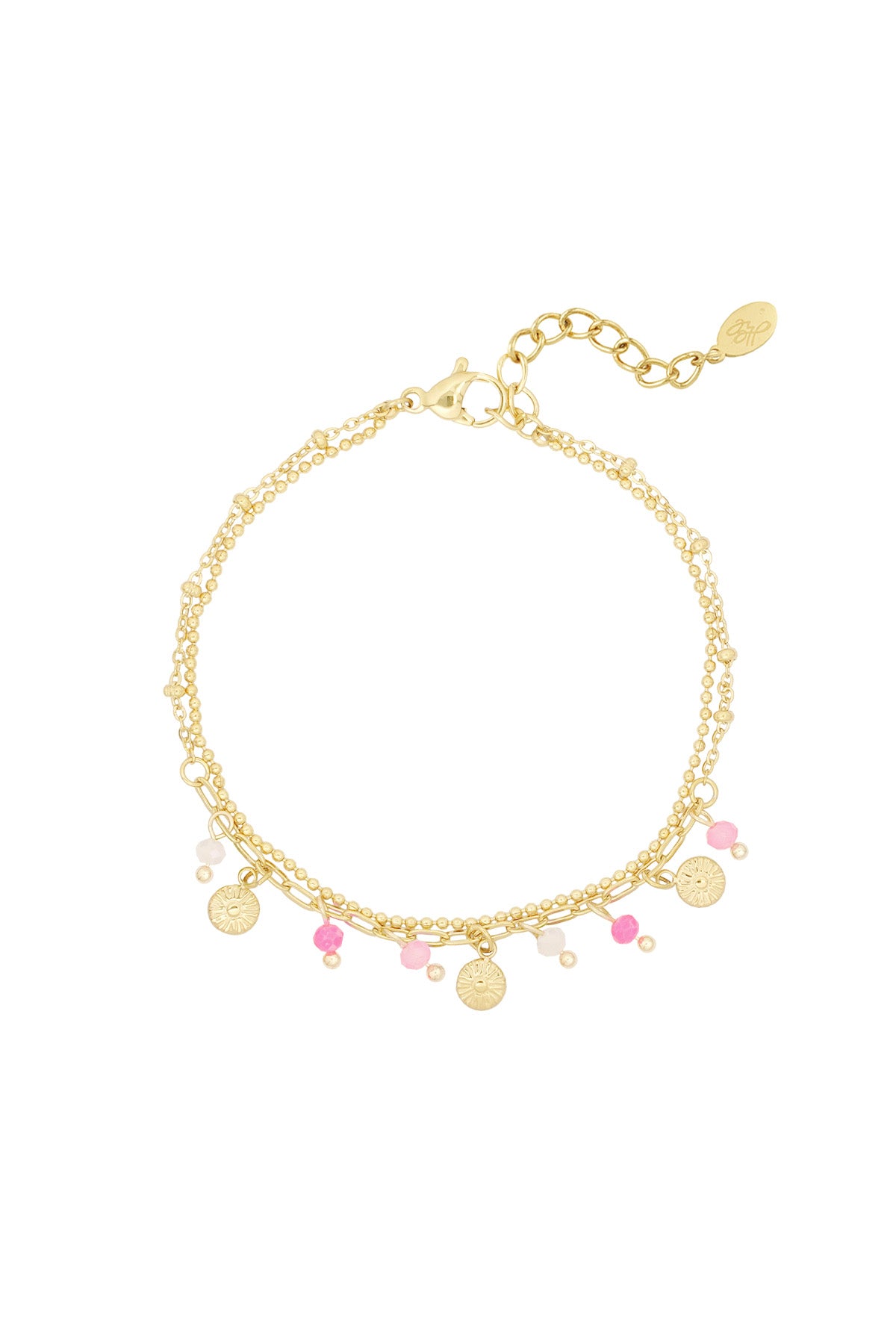 Armband Met Muntjes En Kralen