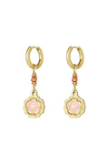 Oorbellen Rose Glow