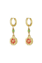 Oorbellen Rose Glow