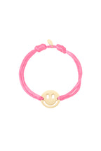 Satijnen Armband Met Smiley